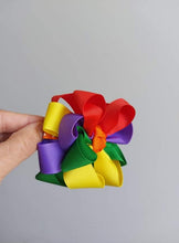 Load image into Gallery viewer, Stacked Alice and Maddie Bows Solid Colours