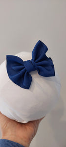 Large Camille Hair Bows Solid Colours