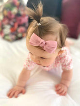 Load image into Gallery viewer, Bella Bow in Soft Nylon Headband