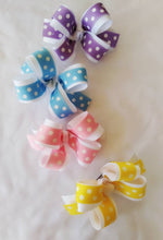 Load image into Gallery viewer, Large Signature Bows Polka Dots