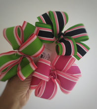 Load image into Gallery viewer, Preppy Stripes Bows
